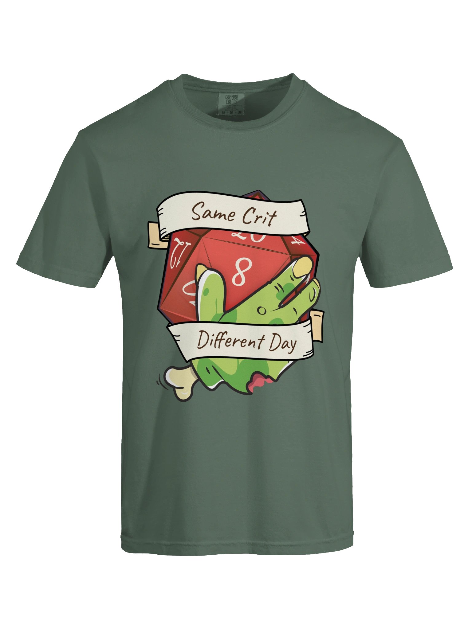 Same Crit Different Day T-Shirt product image (101)