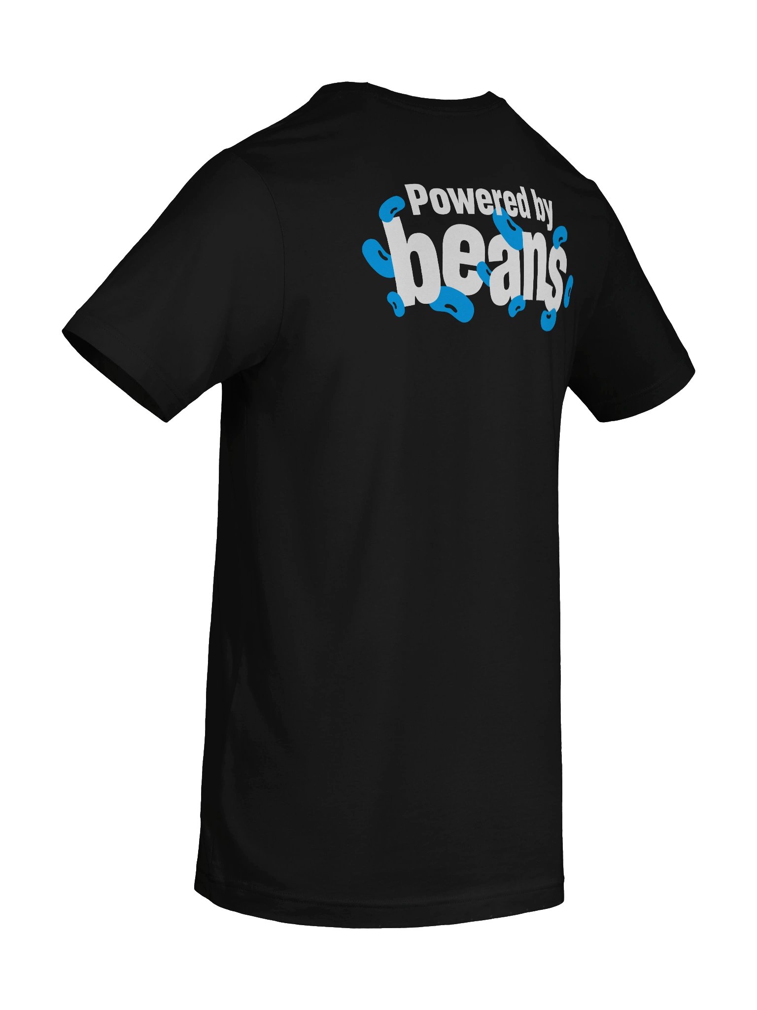 Powered by beans - T-shirt - Back design product image (6)
