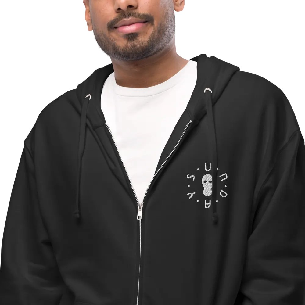 Tell Your Cat Embroidered Zip Up Hoodie product image (8)