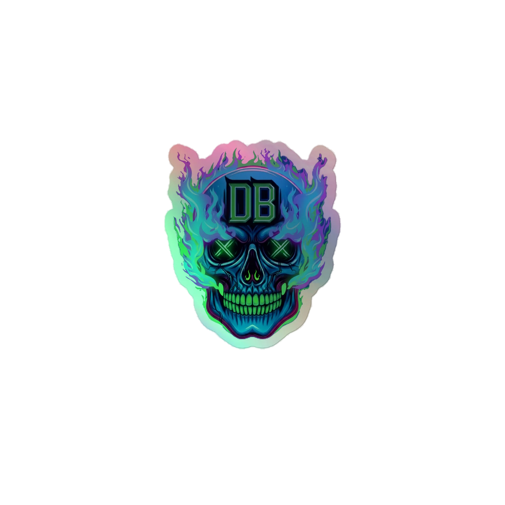 "Fire & Fury" Die-Cut Sticker product image (1)