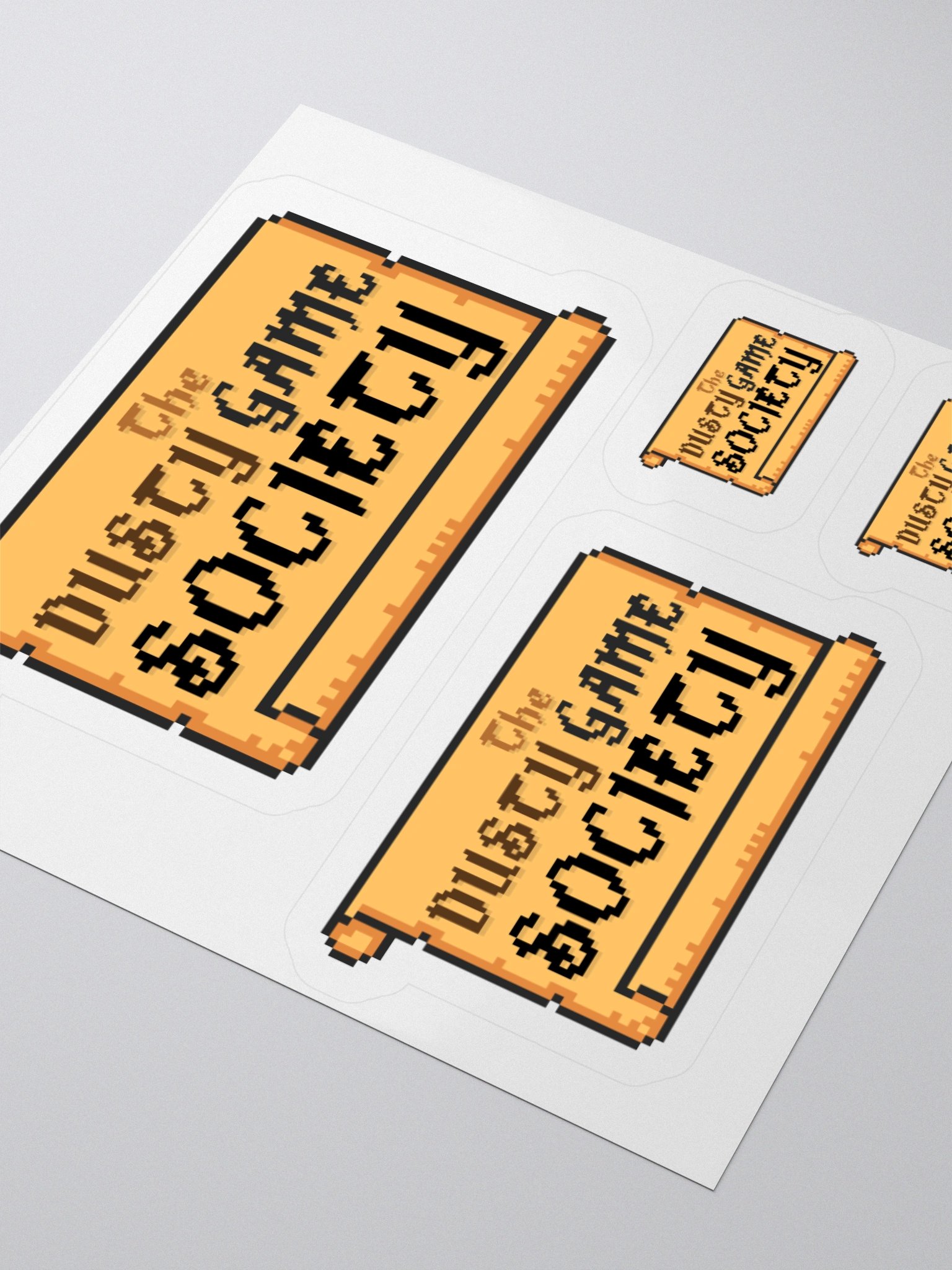 "Dusty Game Society" Logo Decals product image (7)