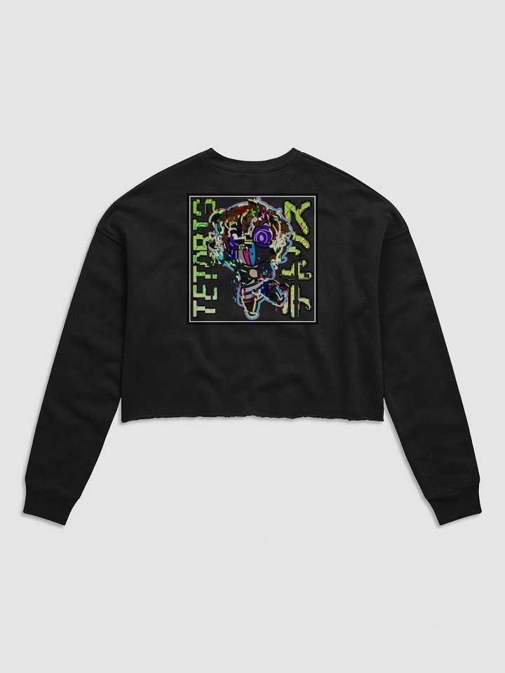 TETORIS - Neon Sign + Glitched Denny Cropped Sweater product image (2)