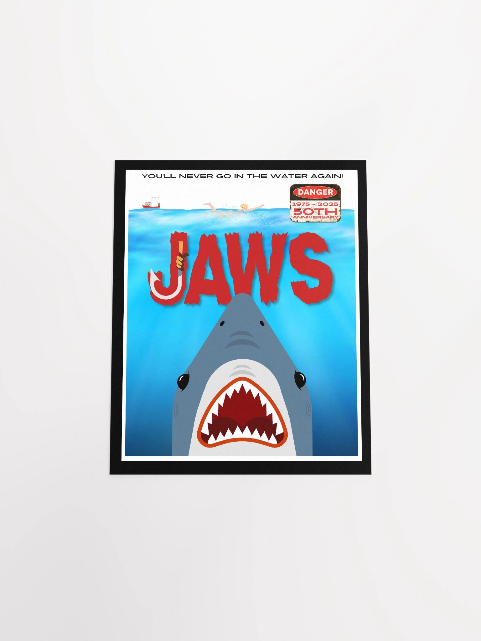 JAWS - 50TH ANNIVERSARY - POSTER product image (4)