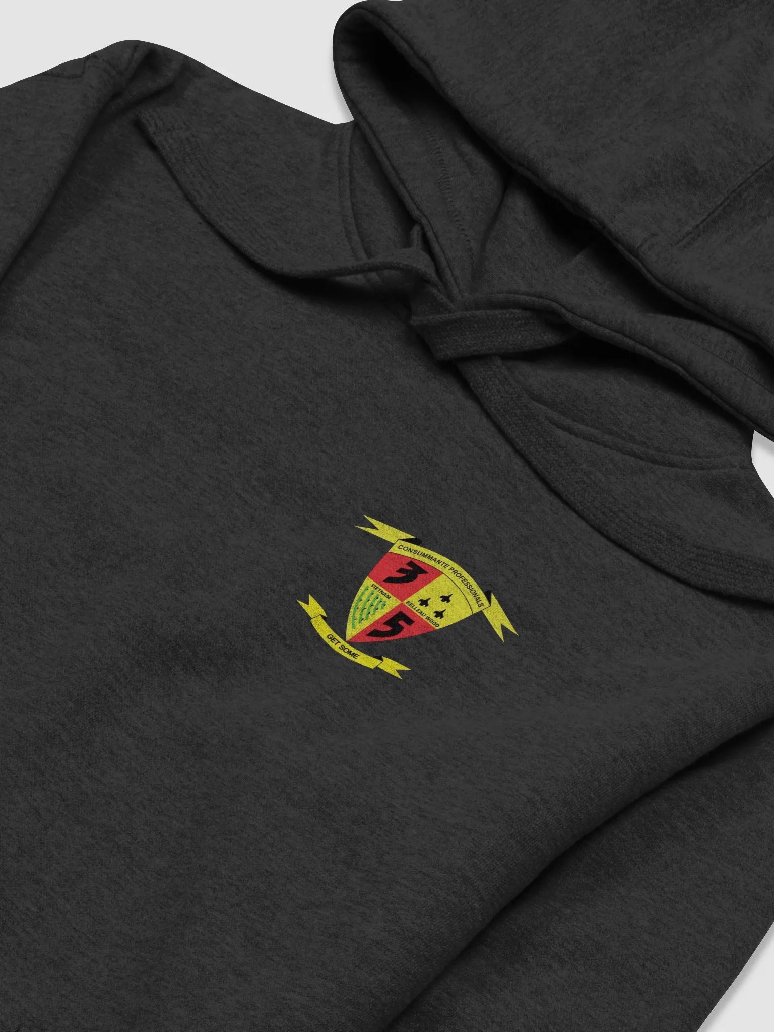 3rd Battalion 5th Marines Dark Hooded Sweatshirt product image (3)