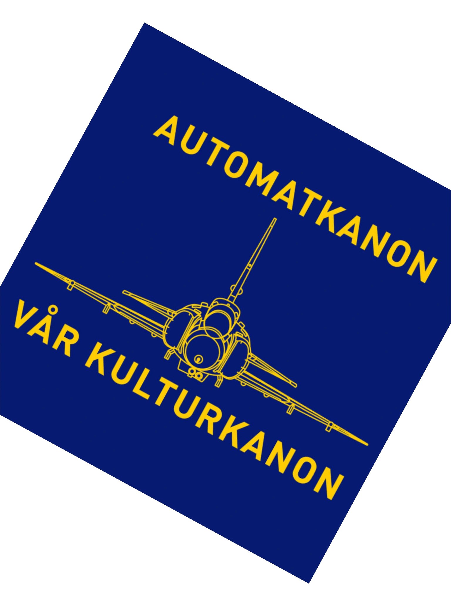 Automatkanon, vår kulturkanon (sticker) product image (3)