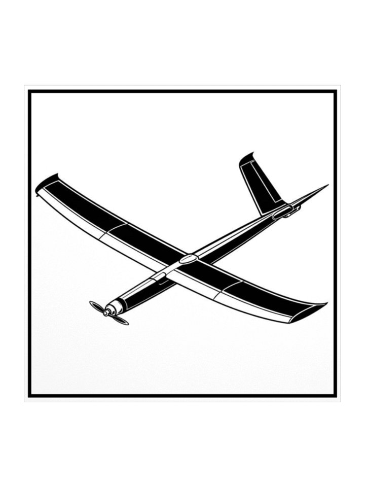 Plane View Sticker product image (1)