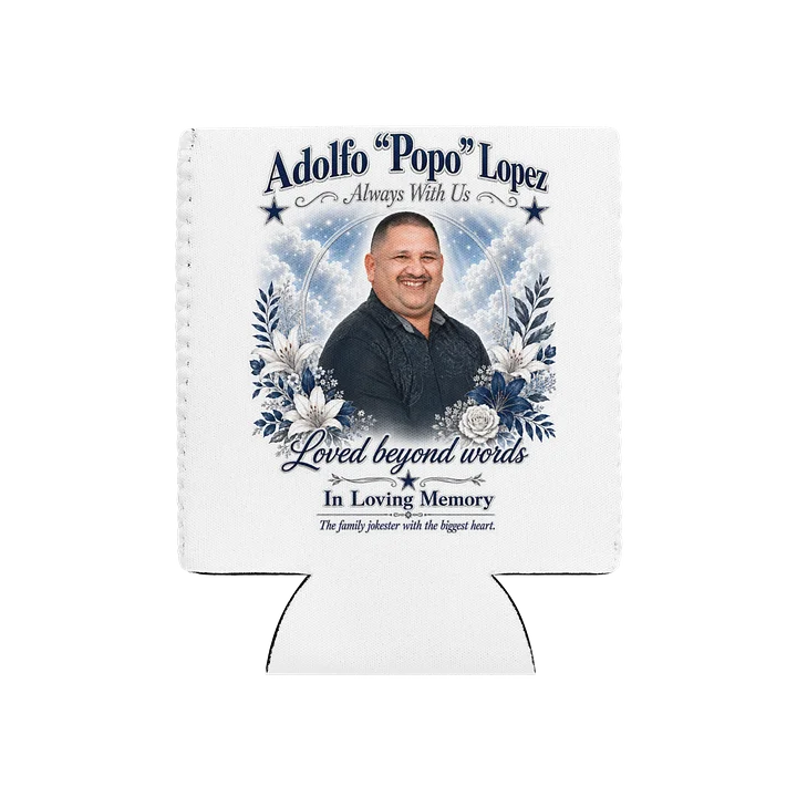 Adolfo "Popo" Certified Family Legend Koozie product image (1)