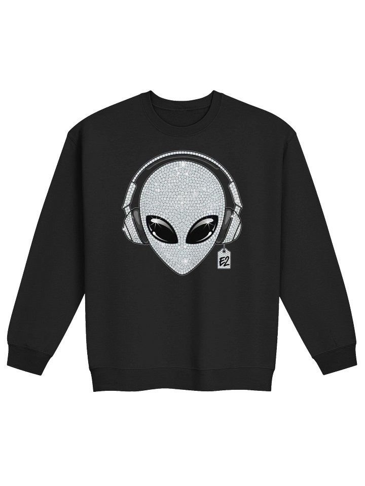 Purple Diamonds V1 e² Alien Logo Printed Sweatshirt product image (6)
