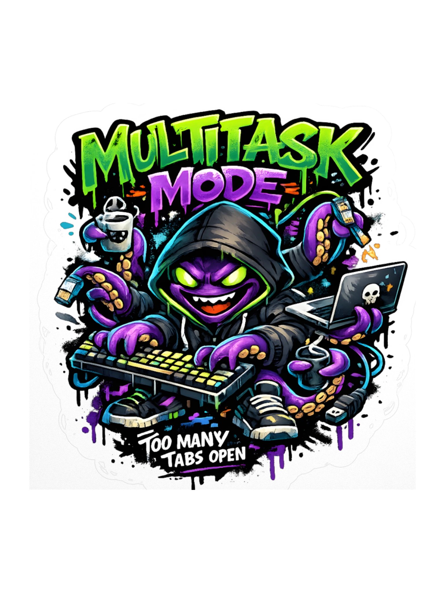 MULTITASK MODE STICKER product image (2)