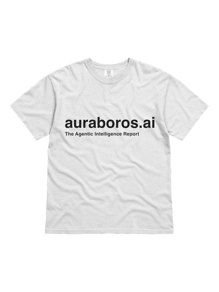 auraboros.ai Classic White T-Shirt product image (1)