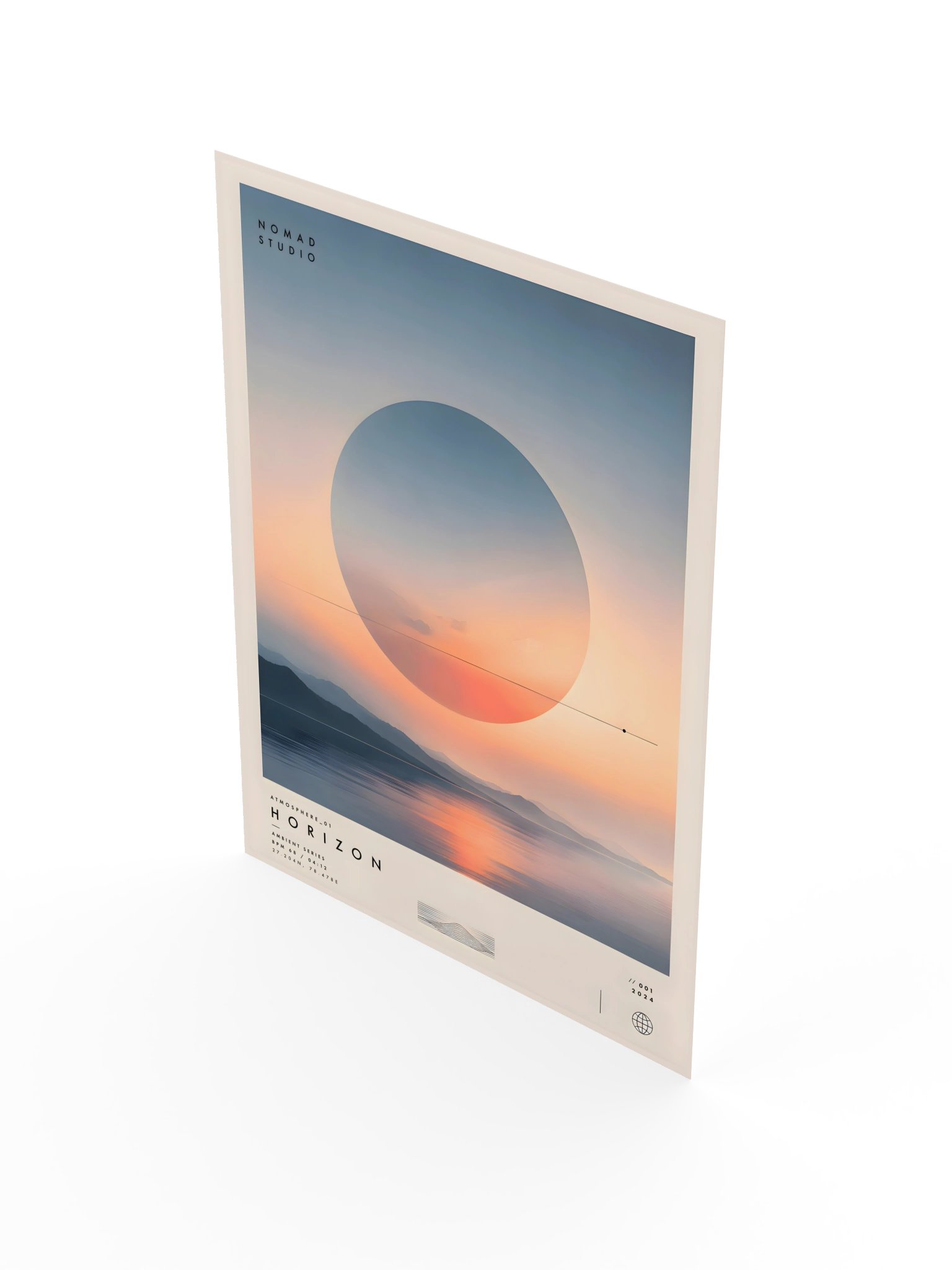 Horizon — Minimalist Landscape Wall Art product image (3)