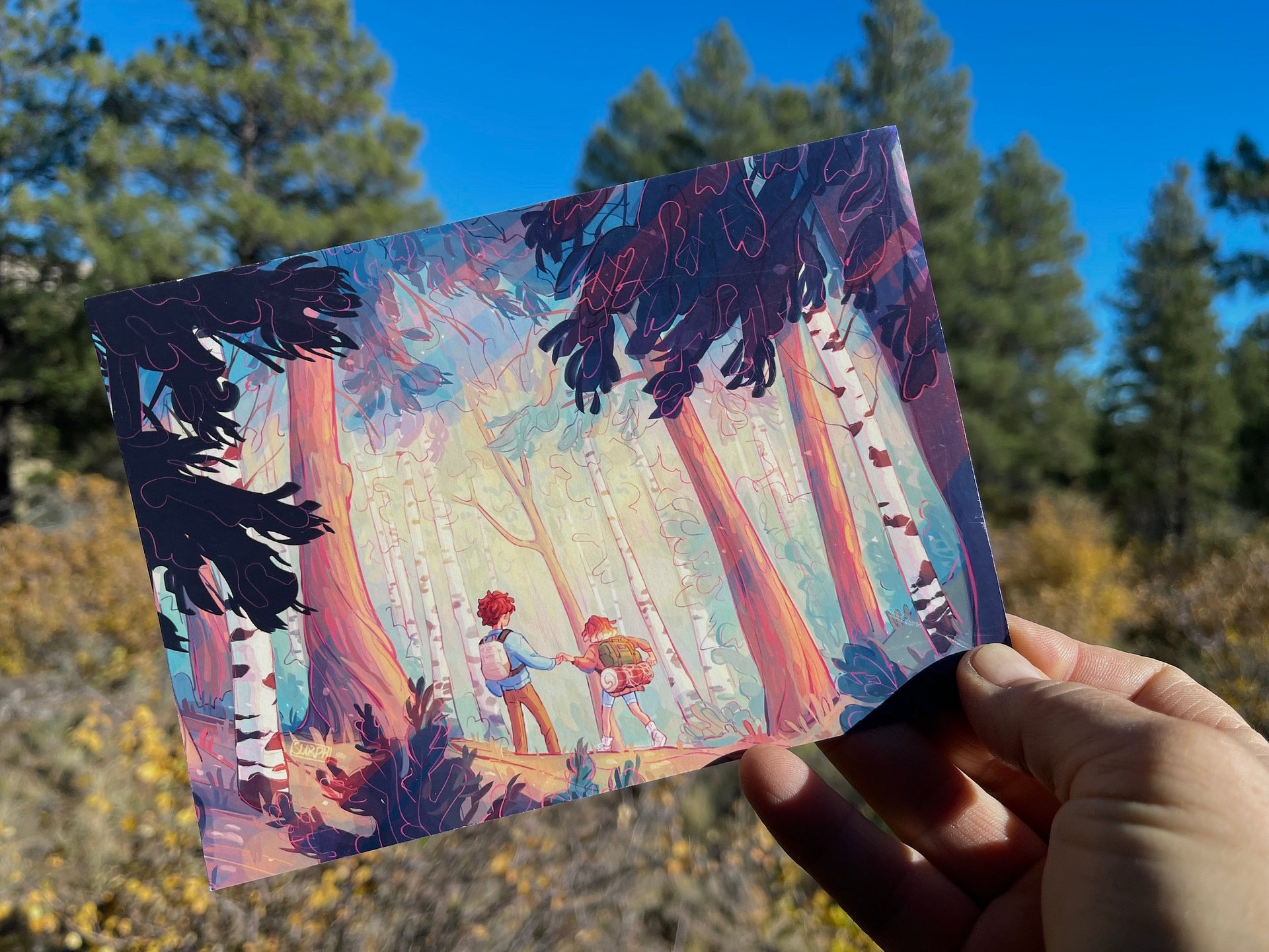 Exploring - 5x7 Print product image (3)