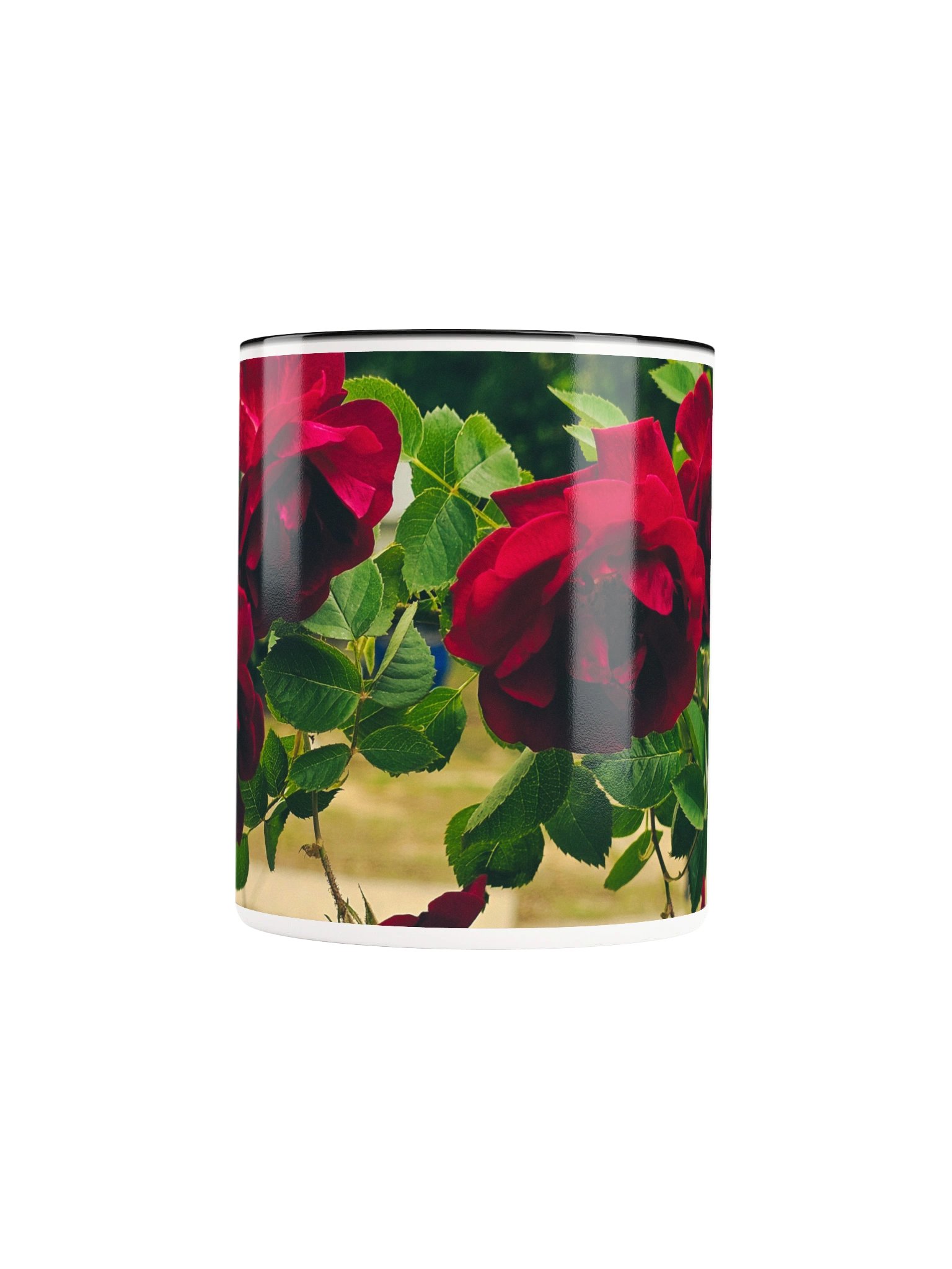 Red Roses 2-tone Ceramic Mug product image (17)