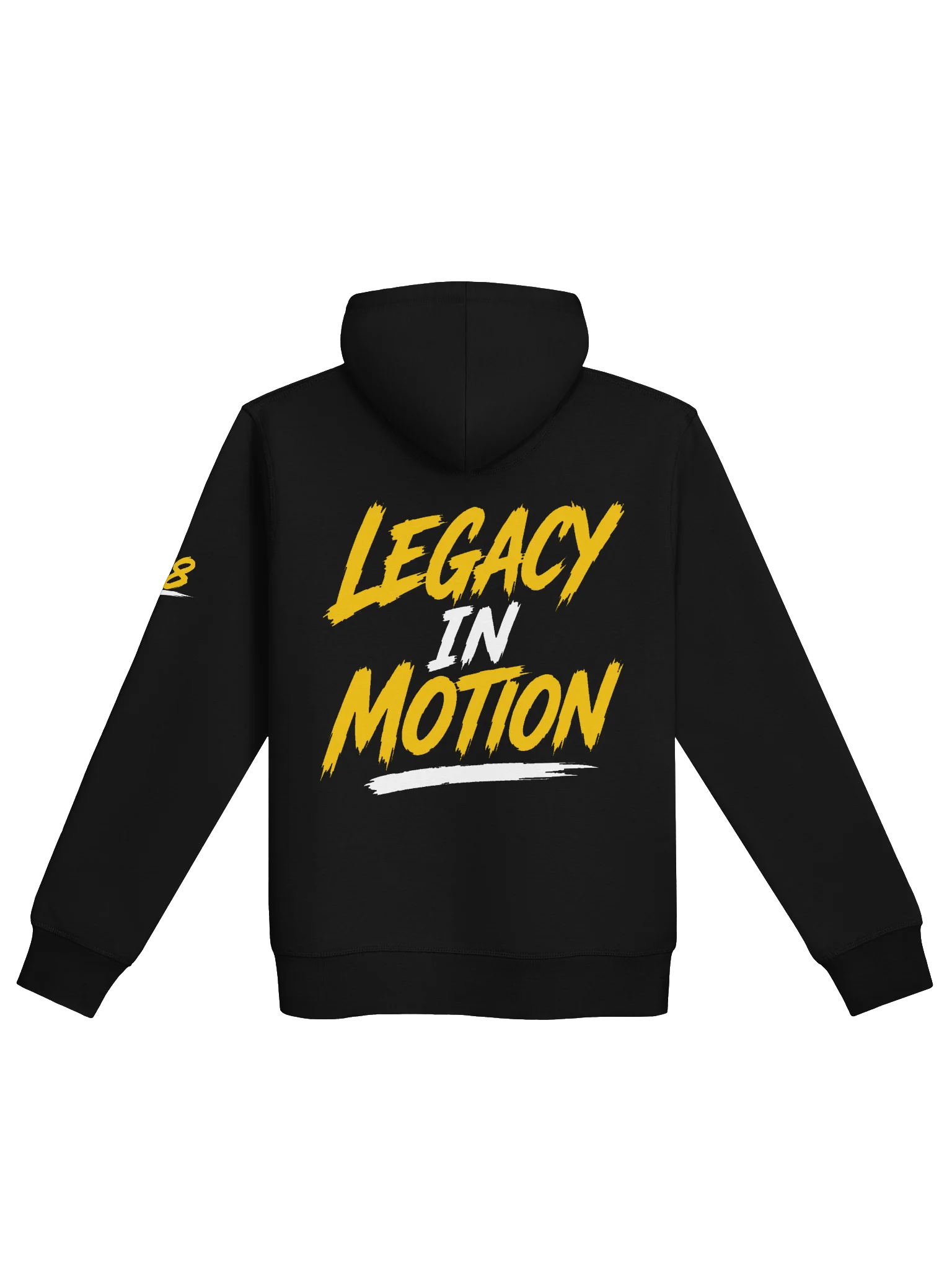 Stevie Stone GOAT TALK – Legacy in Motion Black Unisex Hoodie product image (2)
