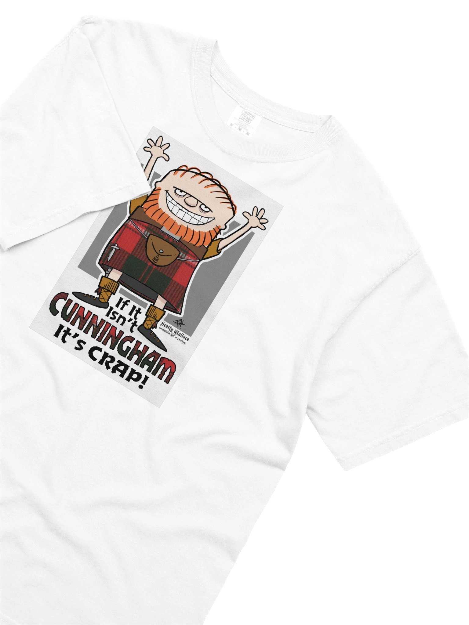 Cunningham Clan Tartan - Funny Scottish Humor Scotty Wallace product image (2)