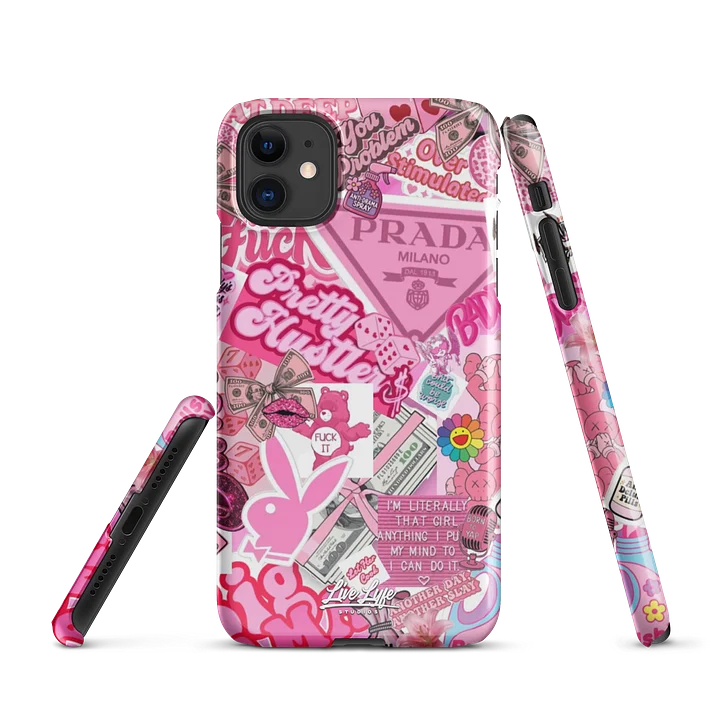Pink Luxe Vibes Snap Case for iPhone product image (1)