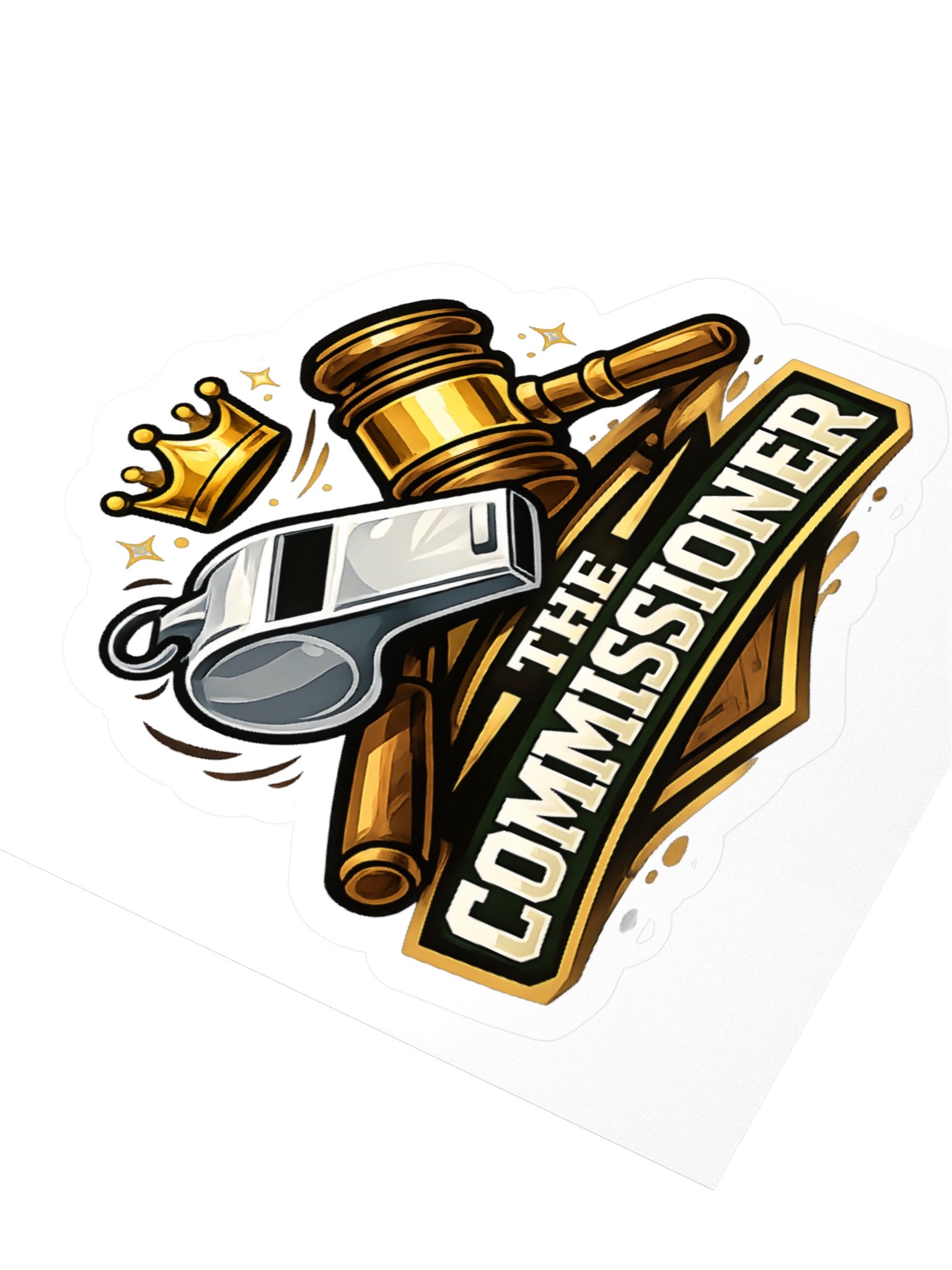 The Commissioner Sticker product image (3)