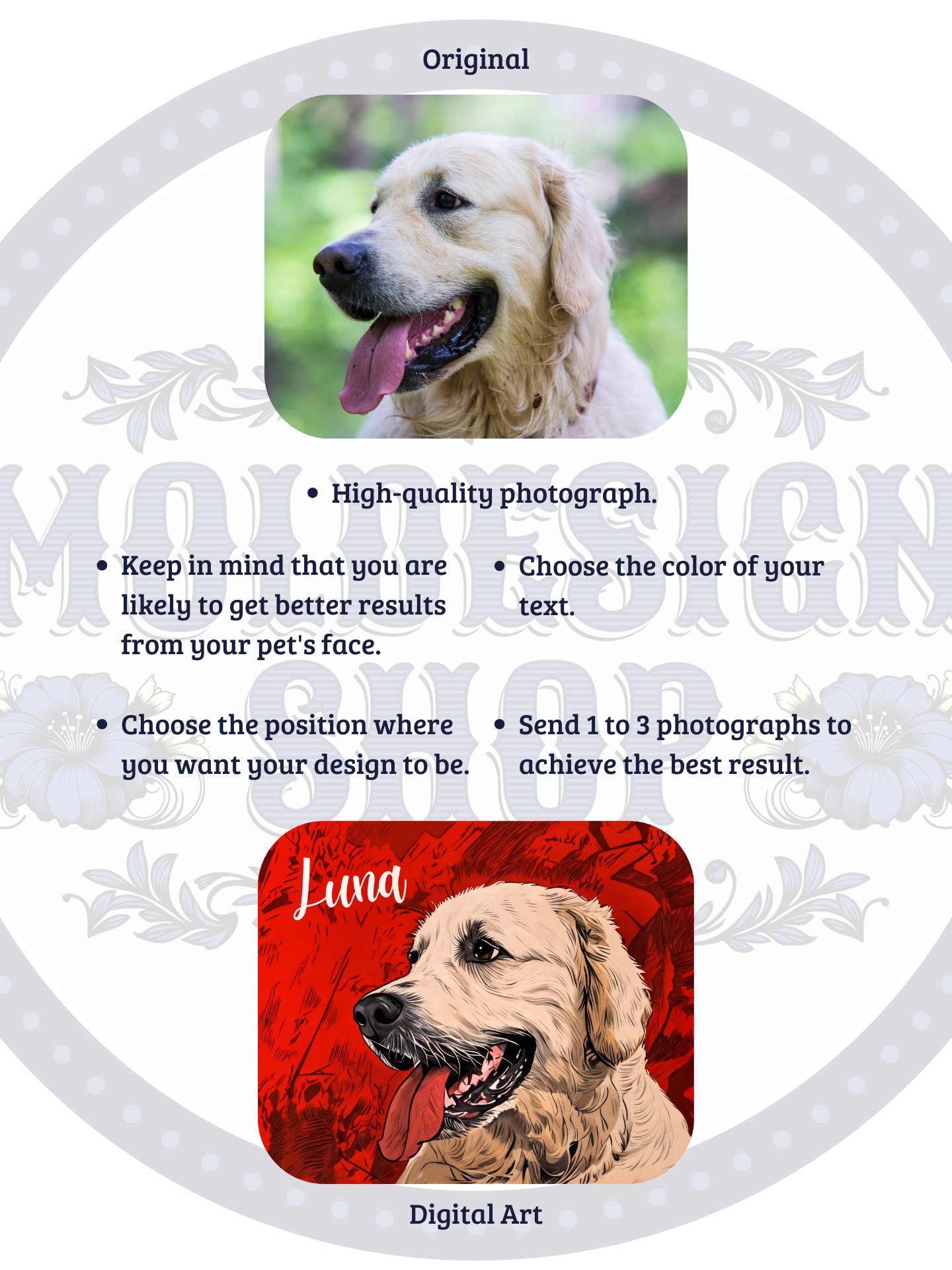 YOUR BEST FRIEND! / CLASSIC MOUSE PAD WITH PERSONALIZED NAME product image (9)