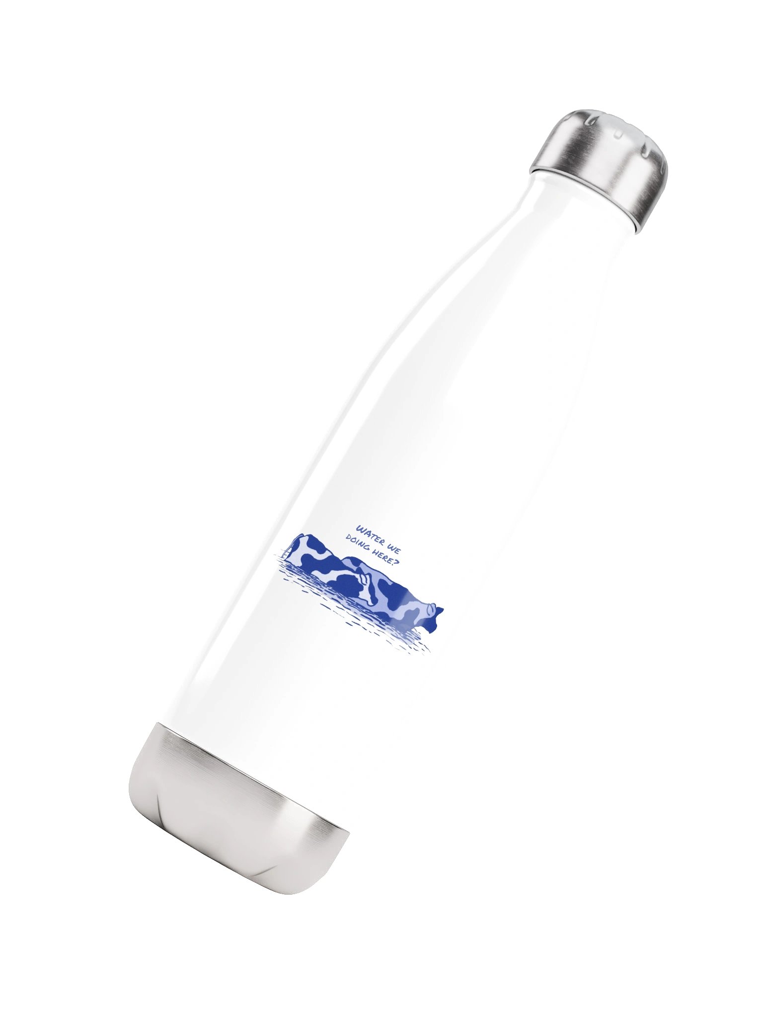 Water we doing here - Stainless Steel Watter Bottle product image (3)