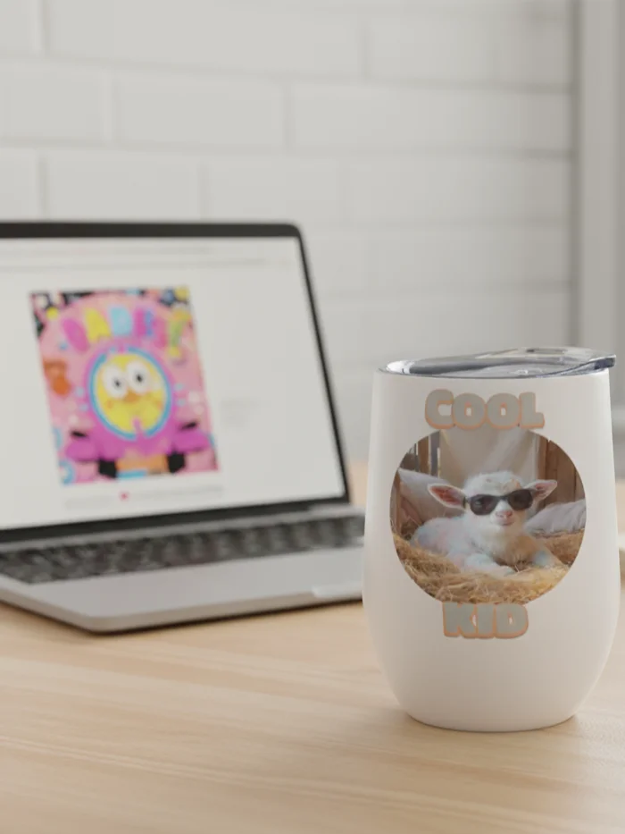 Cool Kid Wine Tumbler product image (1)
