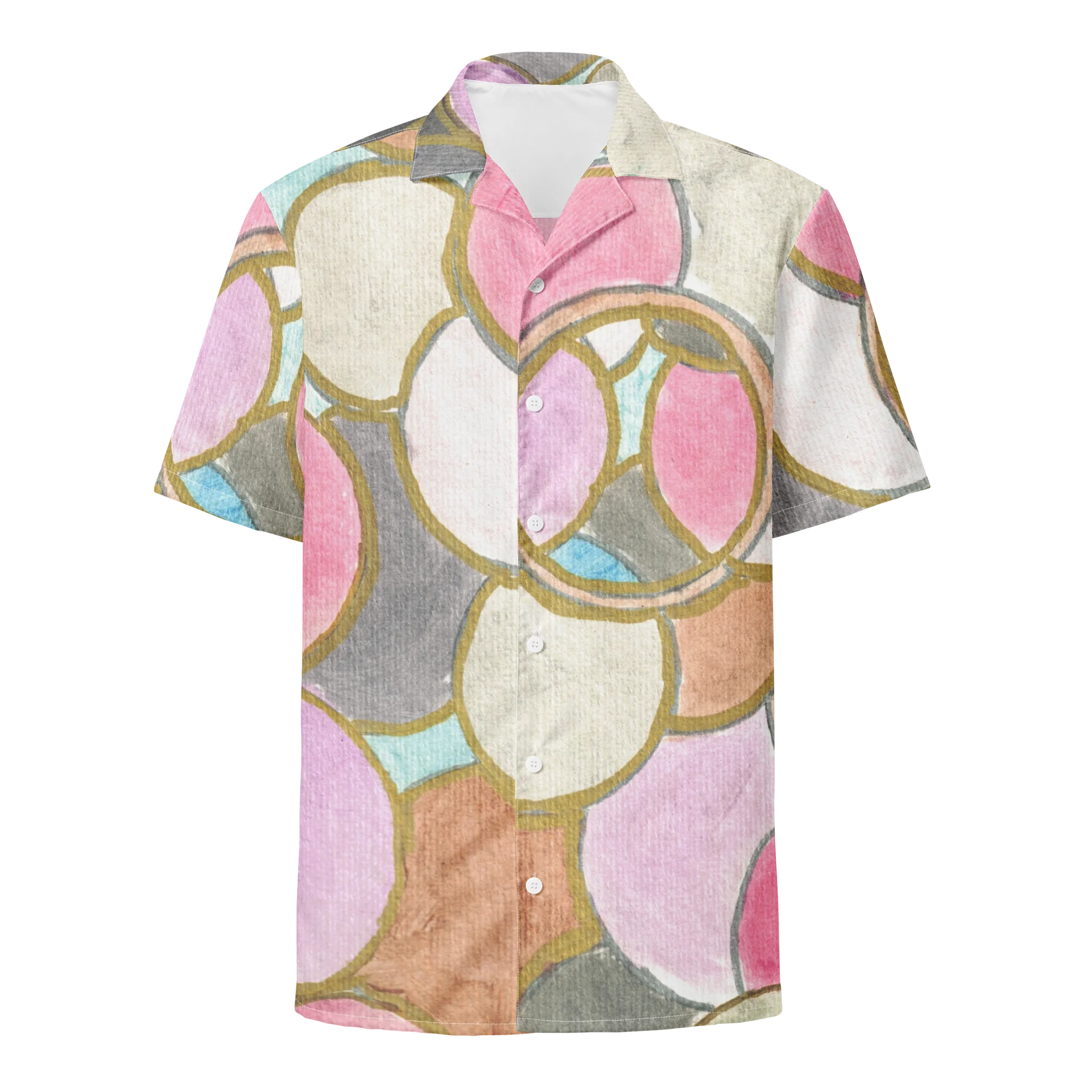 Pastel Orbit Hawaiian Shirt product image (1)