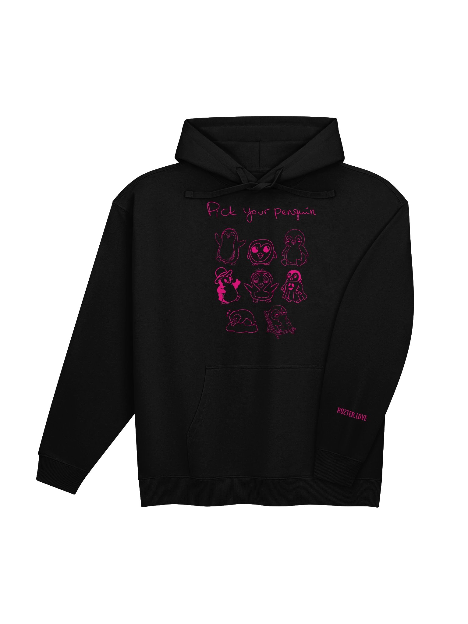 Pick your penguin Hoodie product image (4)