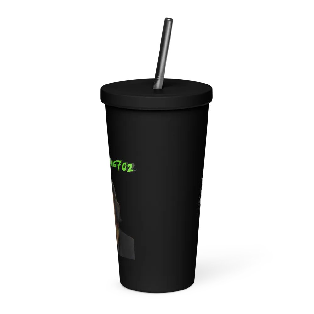 Phantom Rizz Tumbler with straw product image (1)