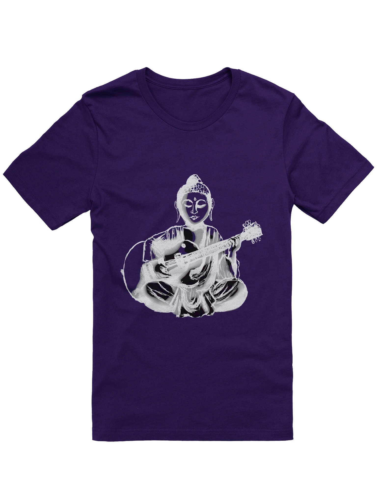 double sided Buddha-Alien T product image (7)