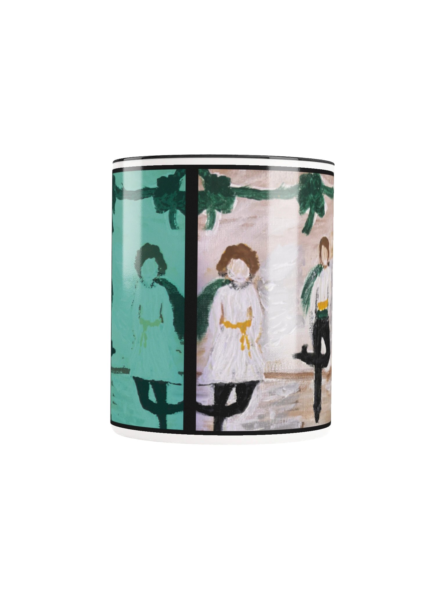 Irish Dancing Mug - Mirrored in Green product image (5)
