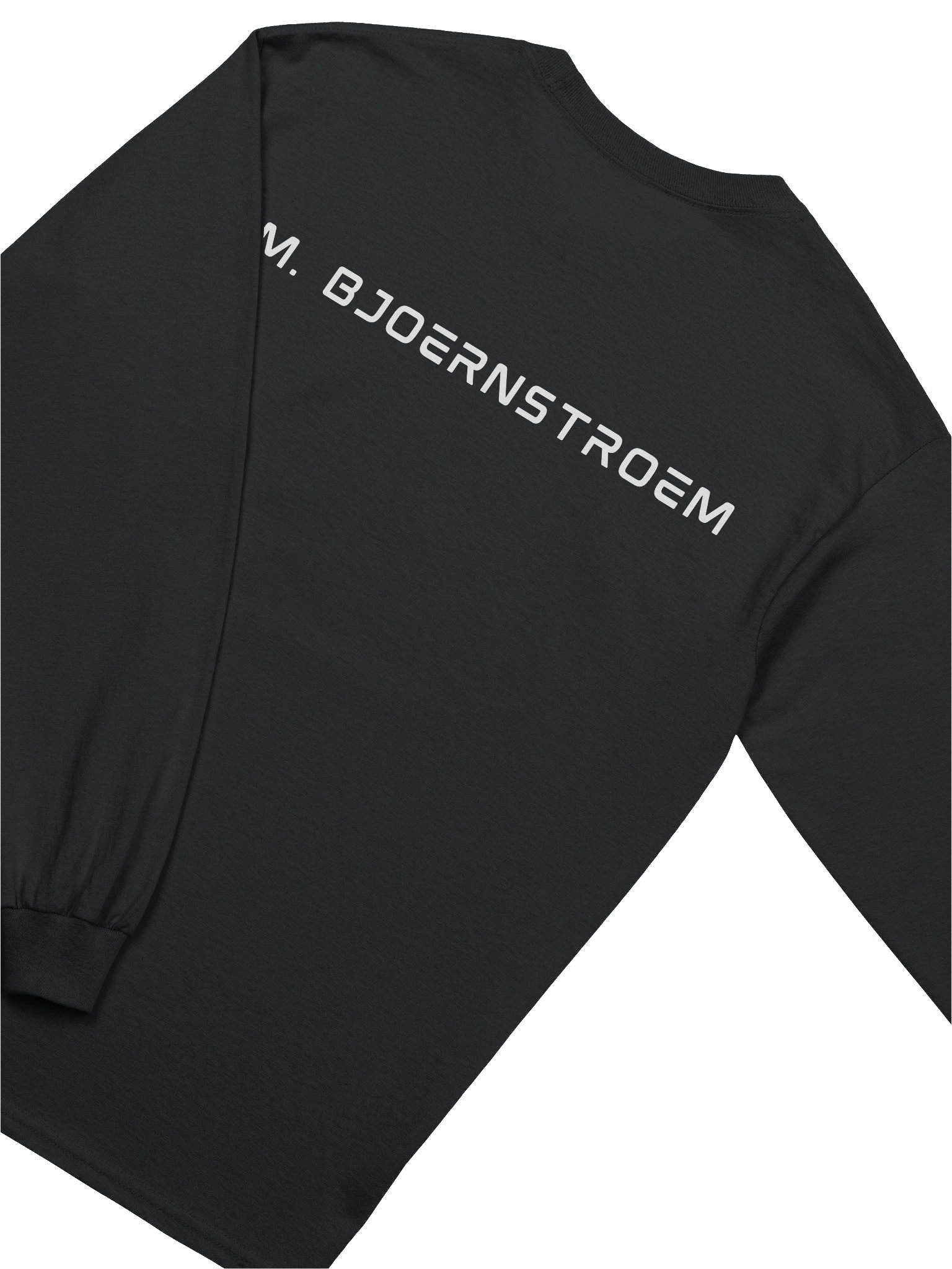 Long Sleeve T-shirt White print product image (4)