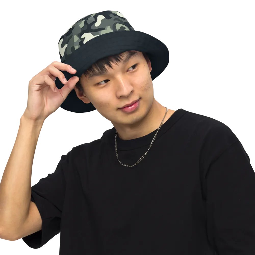 Camouflage Graphite Reversible Bucket Hat product image (3)