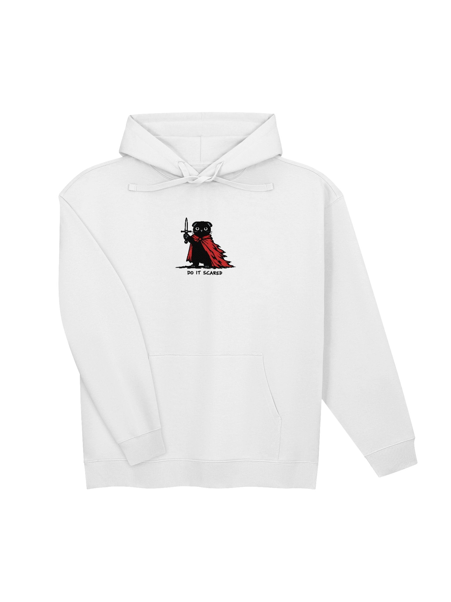 Hoodie unisexe Relaxed Coton Bio Poids Lourd – DO IT SCARED product image (11)