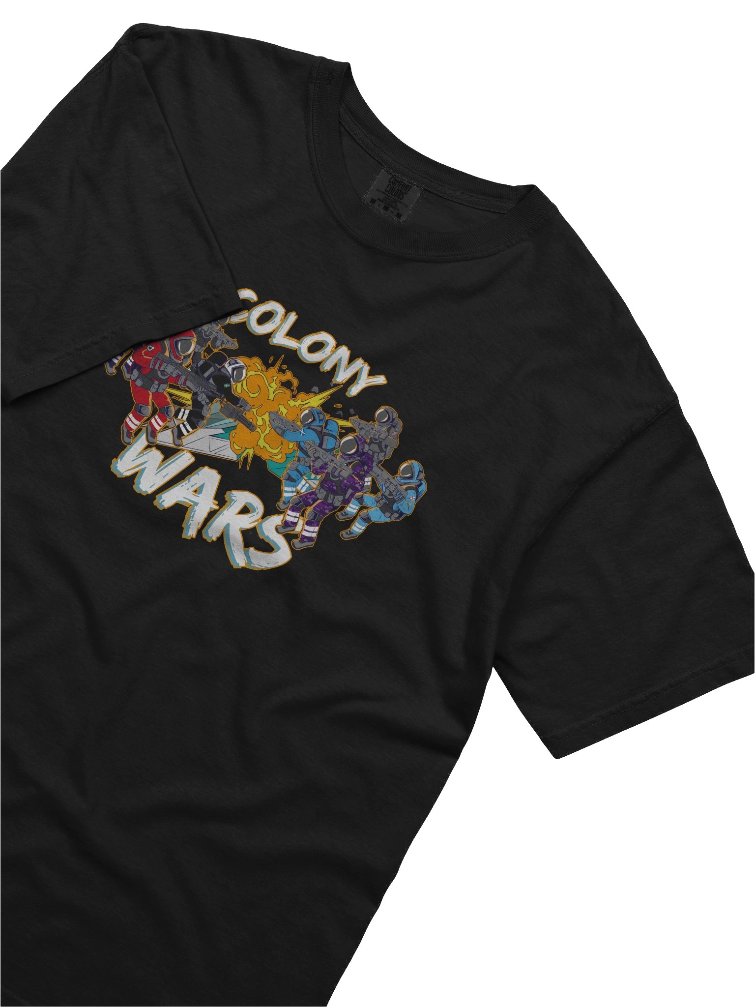 Colony Wars Astronauts Heavyweight T-Shirt product image (5)