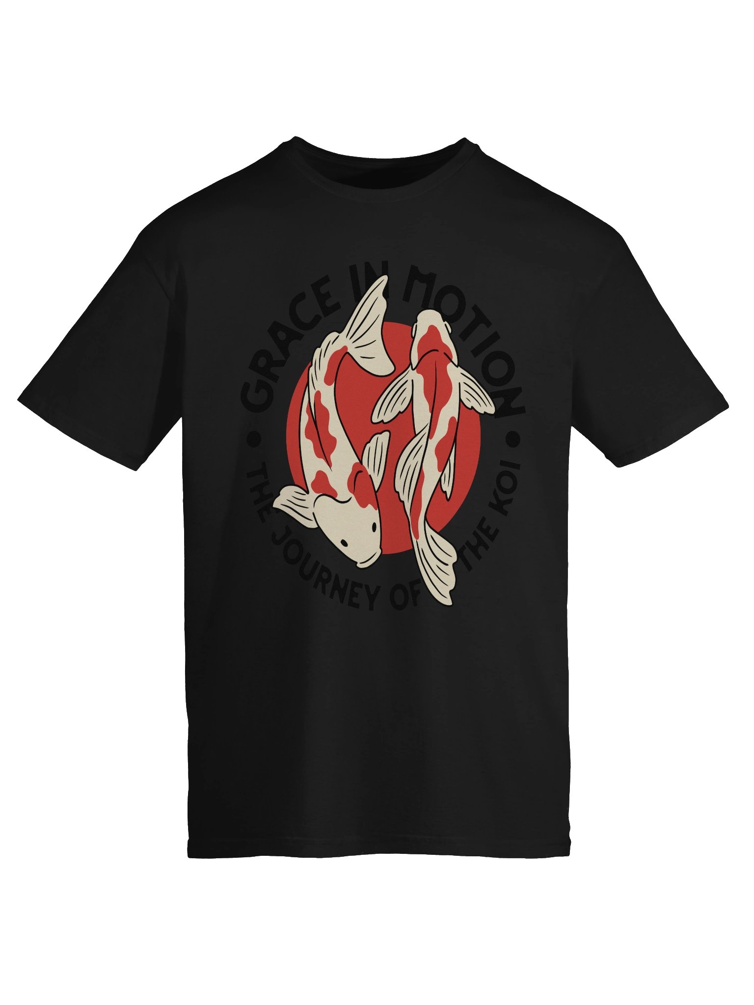 Grace in Motion Koi T-Shirt - Gildan Softstyle product image (6)