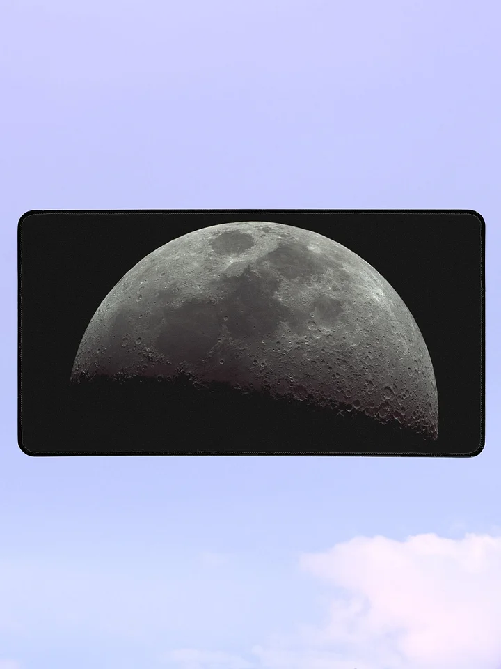Waxing Moon Desk Mat product image (1)