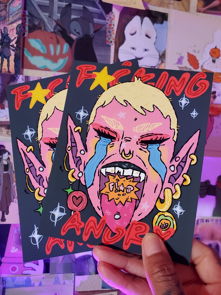 Fucking Angry - Goblin Art Print product image (4)