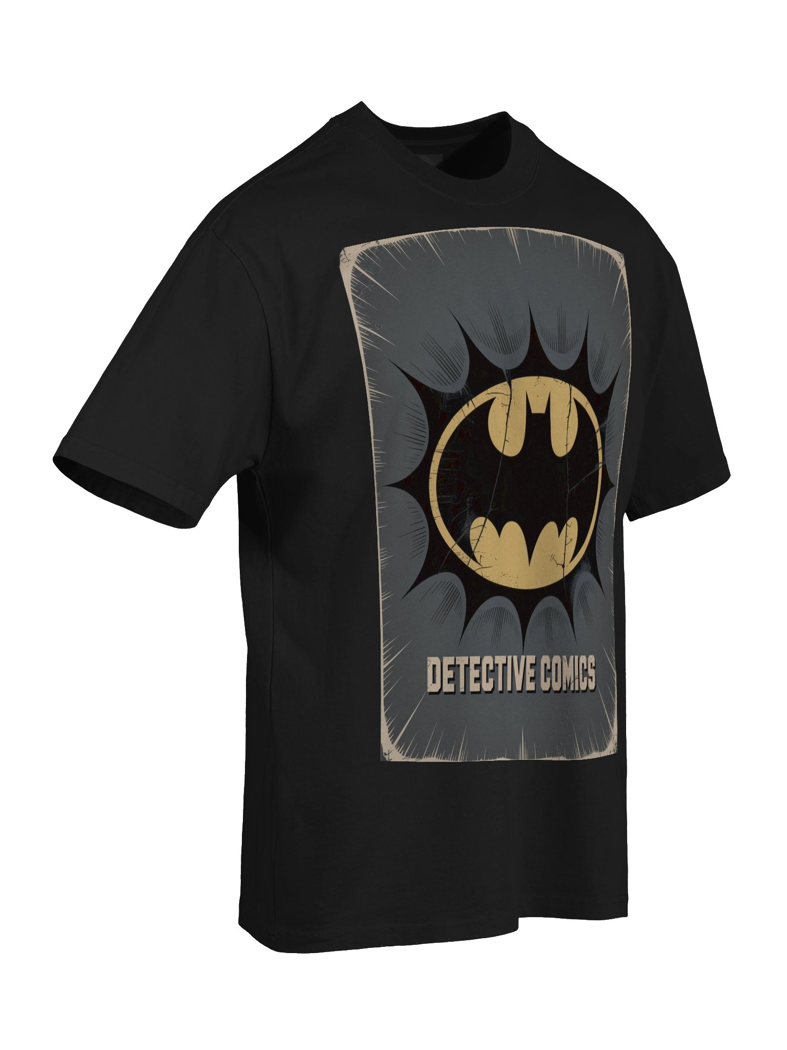 Retro Beacon: Detective Comics Batman Oversized Faded T-Shirt product image (8)