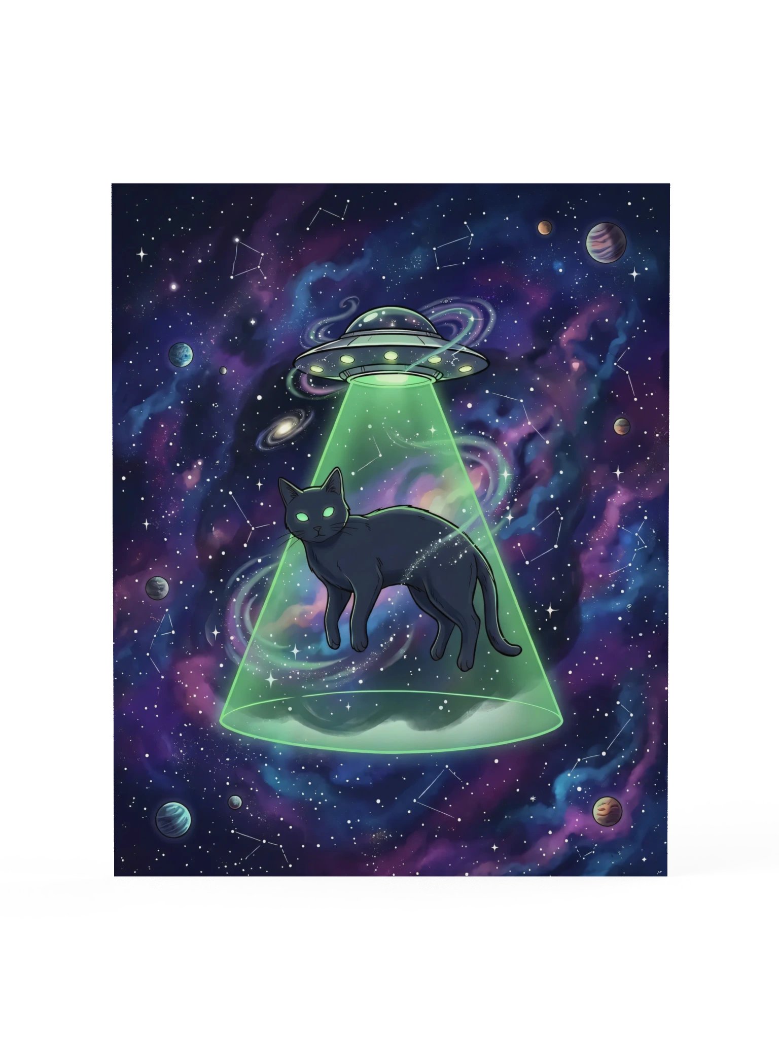 Abducted Black Cat Poster product image (15)