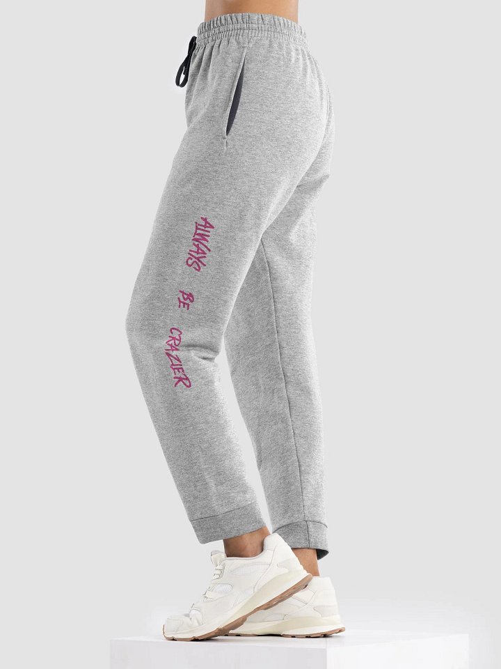ABC Always Be Crazier Jerzees Unisex Joggers product image (2)