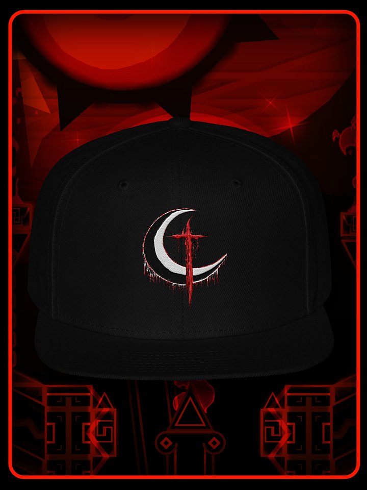 DEIMOS Moon-Cross Snapback Cap product image (1)