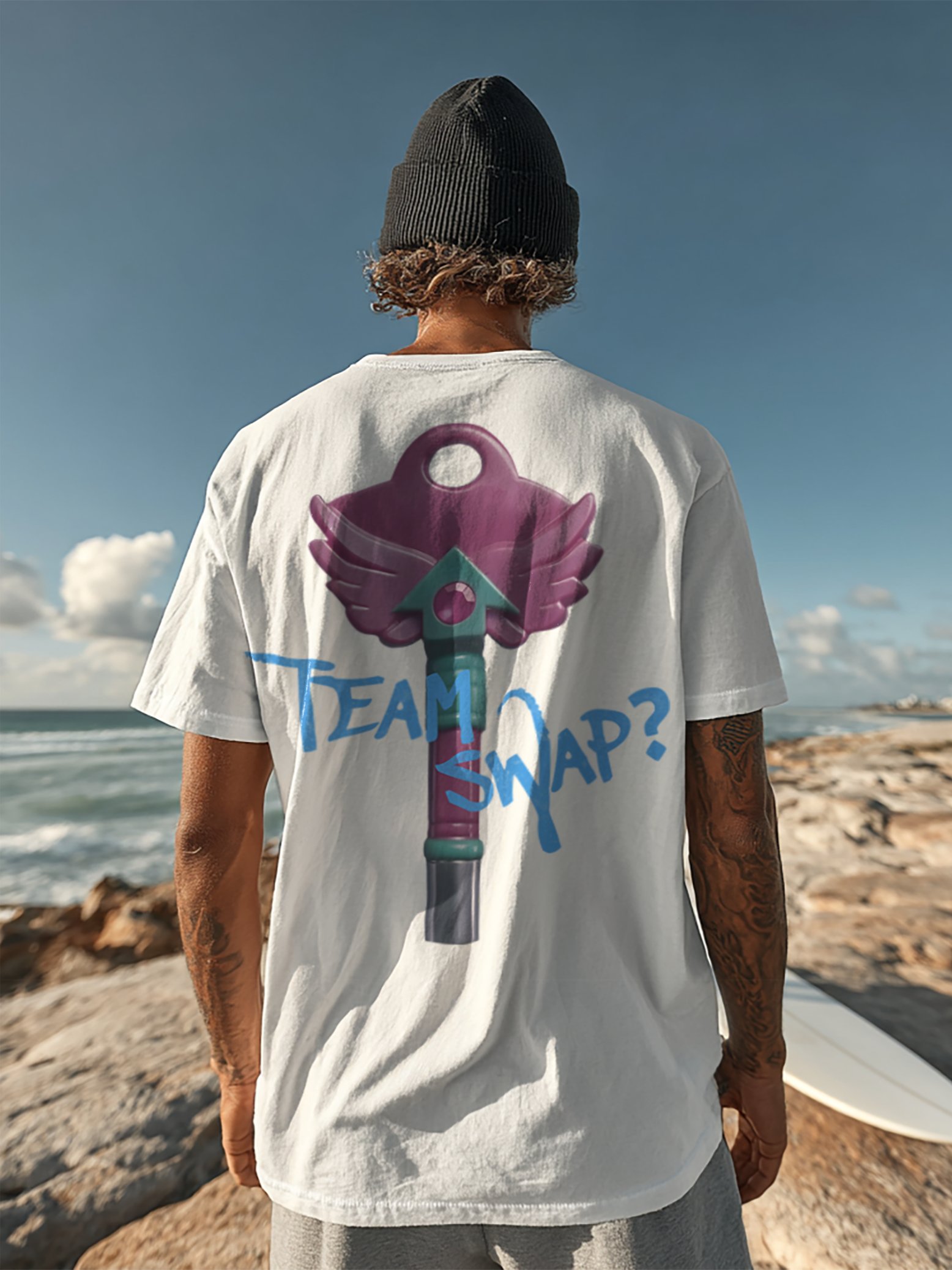 Squid Game Shirt blue Team product image (111)