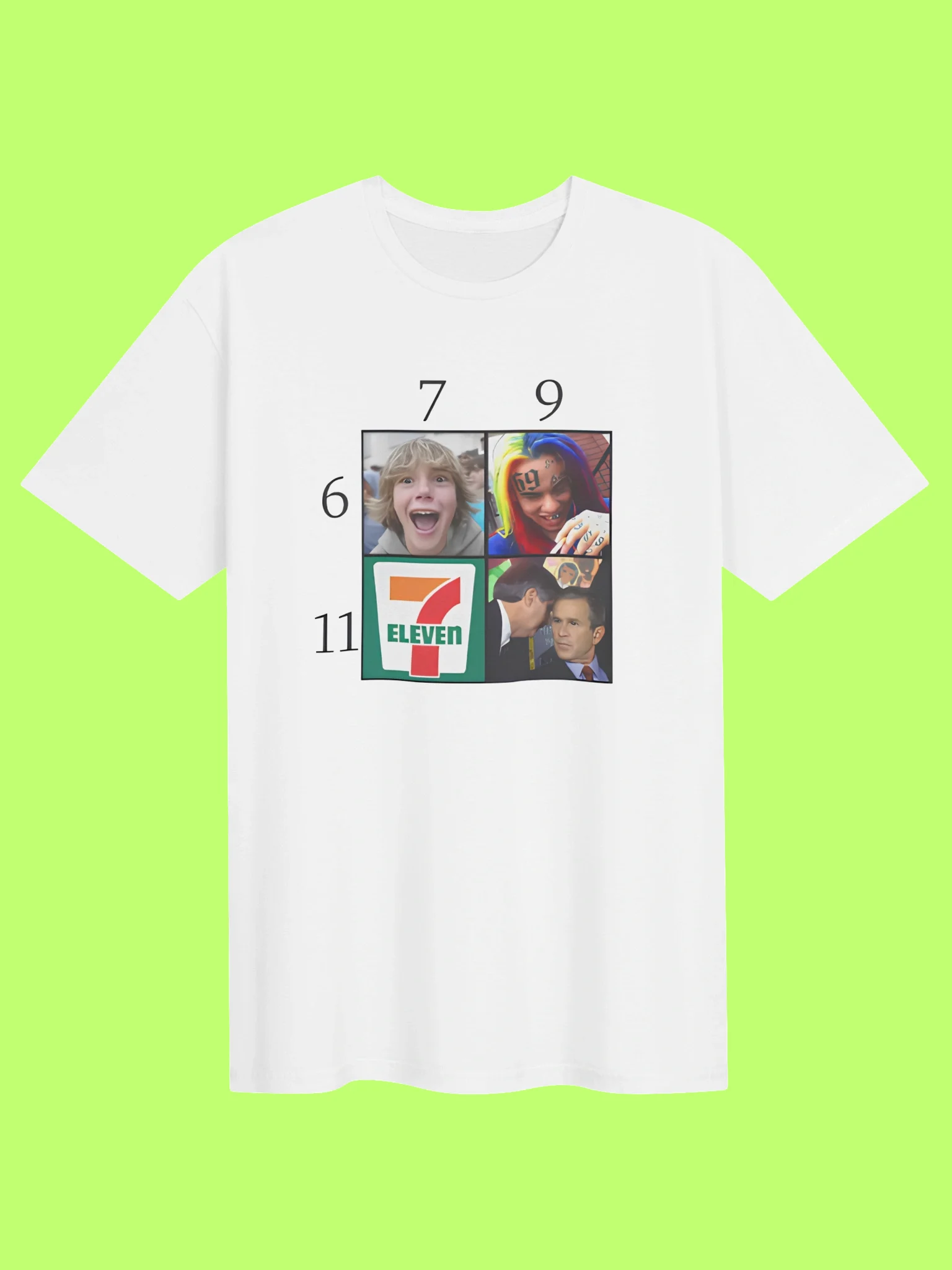 67911 6ix9ine George W Bush Shirt product image (152)