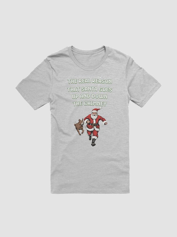 The Real Reason That Santa Use The Chimney T-shirt product image (4)