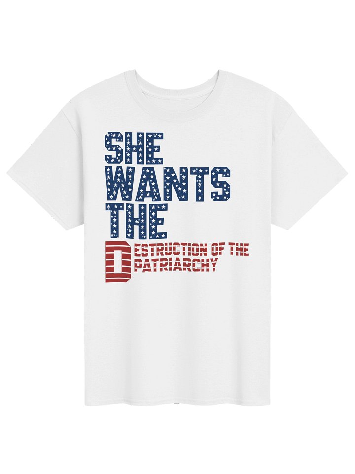 She Wants the Destruction of the Patriarchy Tee product image (2)