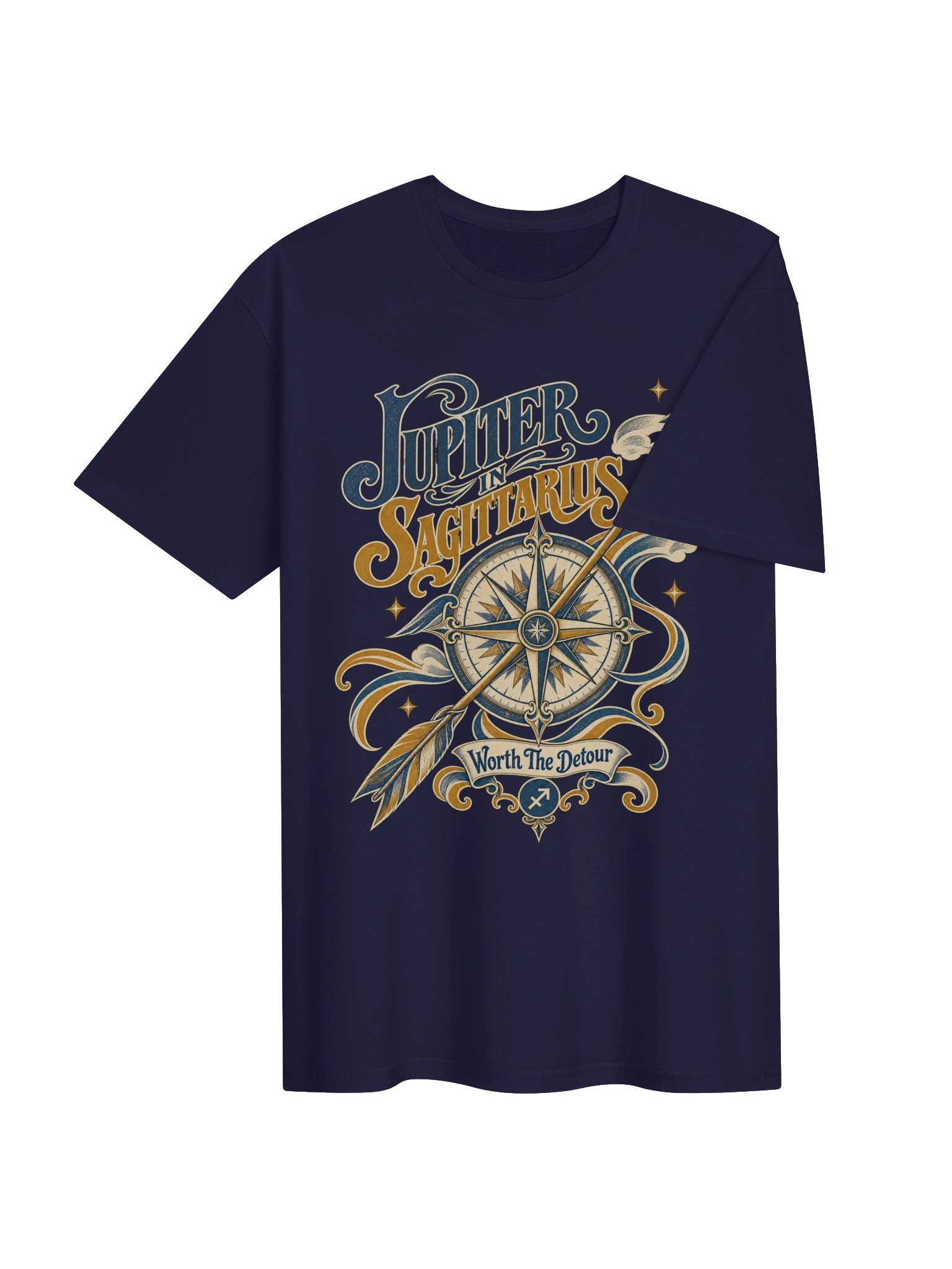 Jupiter in Sagittarius Worth the Detour Tee product image (4)