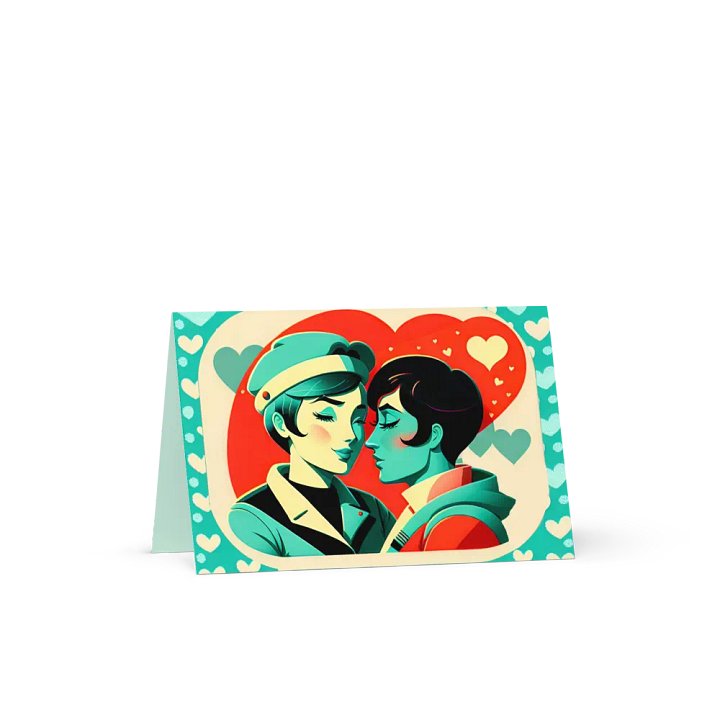 Lesbe Valentines, We Love Our Love Card product image (1)