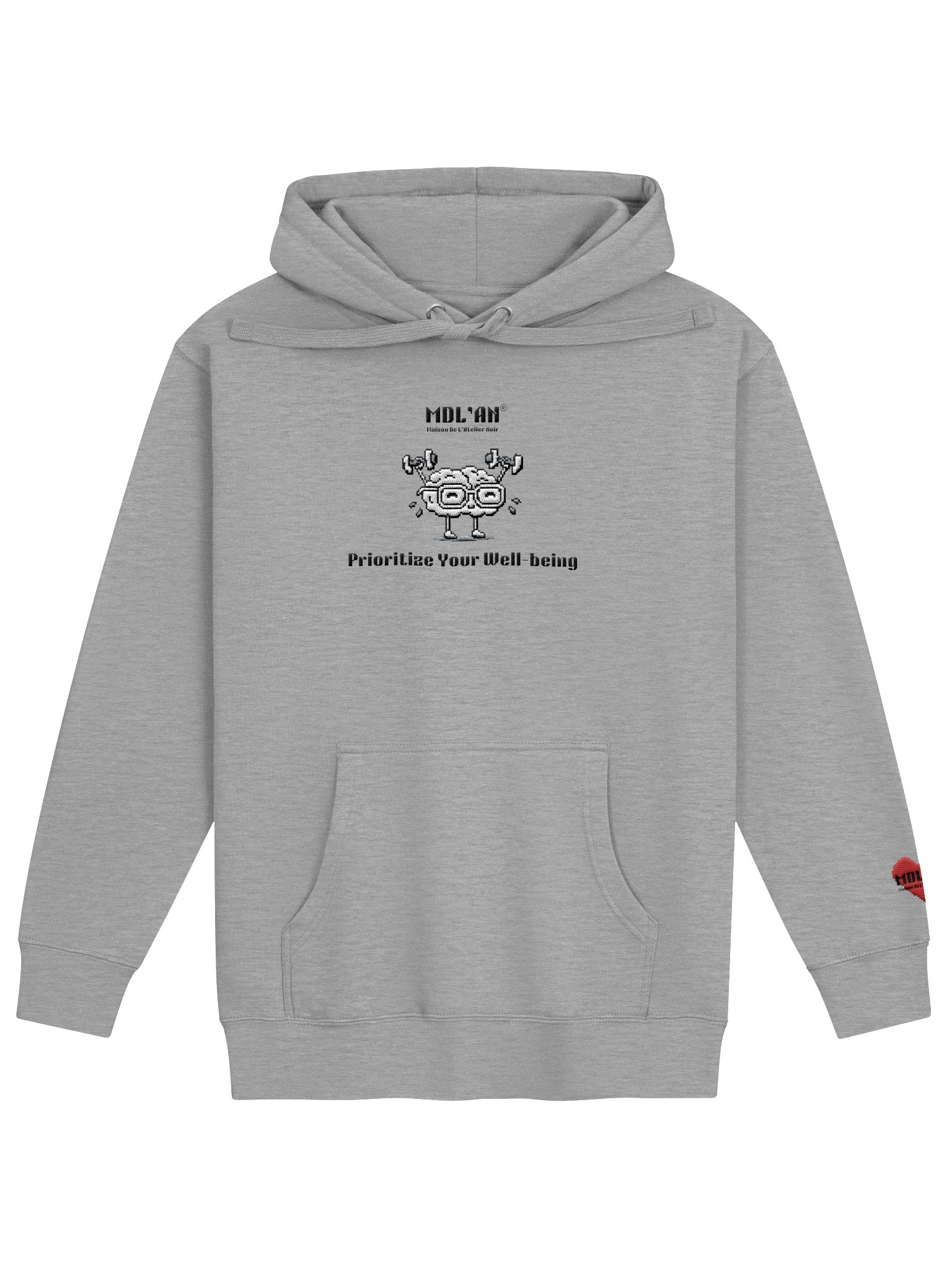MDL'AN® | Prioritize Your Well-Being - Unisex Hoodie product image (6)