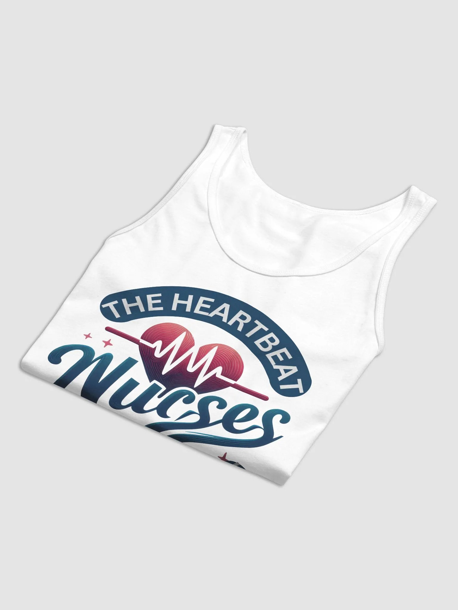 Heartbeat: Nurse's Heartbeat Jersey Tank product image (27)