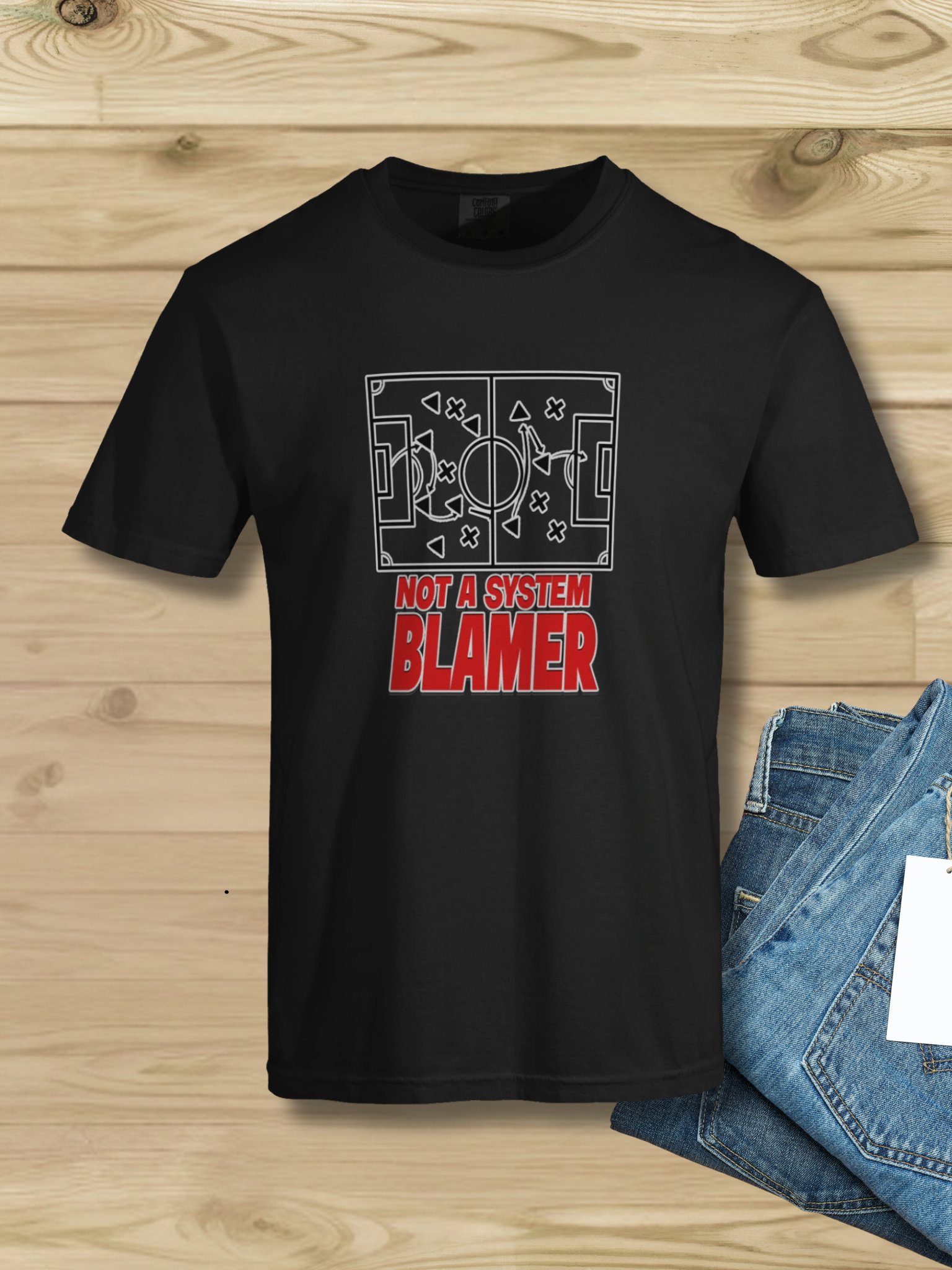 Not A System Blamer Comfort Colors Garment-Dyed Heavyweight T-Shirt product image (1)