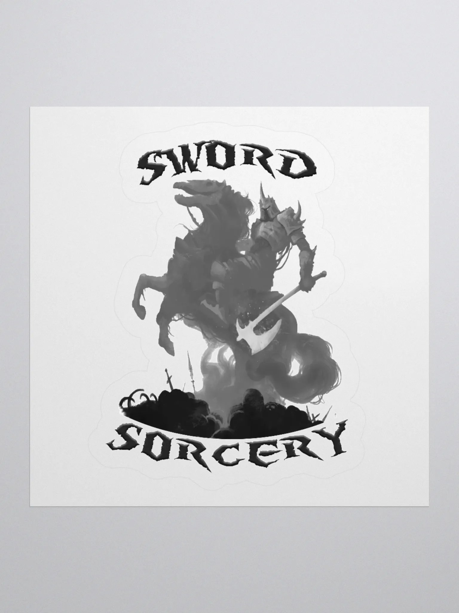 Sword and Sorcery Sticker product image (1)